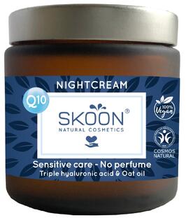 Skoon Nightcream Sensitive Care - No Perfume 90ML