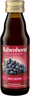 Rabenhorst Mini Rode Druivensap met IJzer 125ML Rabenhorst Mini Rode Druivensap met IJzer 125ML