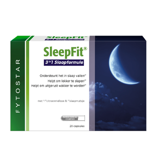Fytostar SleepFit 3in1 Slaapformule Capsules 20CP Fytostar SleepFit 3in1 Slaapformule Capsules 20CP