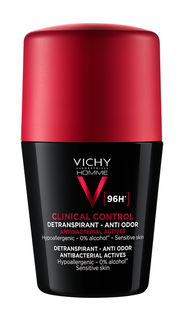 Vichy Homme Clinical Control 96 uur Deodorant Roller 50ML Vichy Homme Clinical Control 96 uur Deodorant Roller 50ML