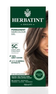 Herbatint Haarverf Gel - 5C Licht As Kastanje 150ML Herbatint Haarverf Gel - 5C Licht As Kastanje 150ML