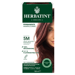 Herbatint Haarverf Gel - 5M Licht Mahony Kastanje 150ML