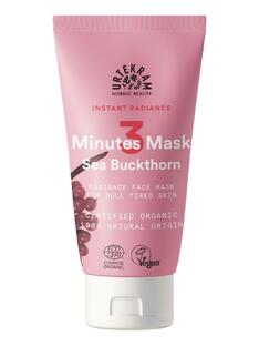 Urtekram Instant Radiance 3 Minutes Mask - Sea Buckthorn 75ML