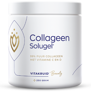 Vitakruid Collageen Solugel® poeder met vitamine C & D 250GR 