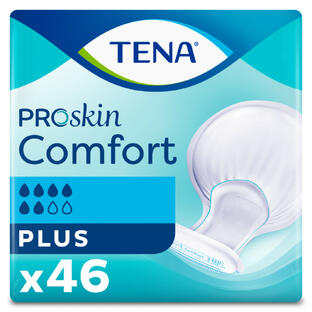 De Online Drogist TENA Proskin Comfort Plus Incontinentieverband 46ST aanbieding