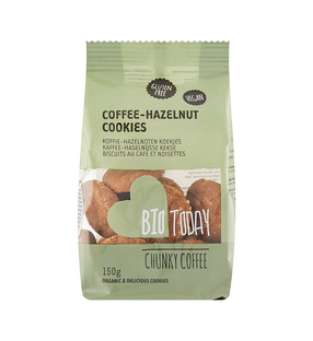 BioToday Koekjes Koffie-Hazelnoot 150GR