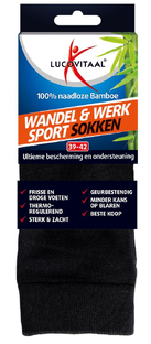 Lucovitaal Wandel Werk & Sportsokken Bamboe 39-42 1PR 
