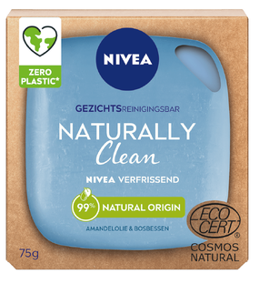 Nivea Naturally Clean Verfrissende Reinigingsbar 75GR