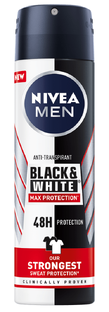 Nivea Men Black & White Max Protection Anti-transpirant Spray 150ML