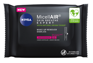 Nivea MicellAIR Skin Breathe EXPERT Reinigingsdoekjes 20ST