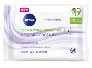 Nivea 3-in-1 Reinigingsdoekjes Gevoelige Huid 25ST Nivea 3-in-1 Reinigingsdoekjes Gevoelige Huid 25ST
