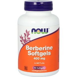 NOW Berberine 400 mg Softgels 90SG NOW Berberine 400 mg Softgels 90SG