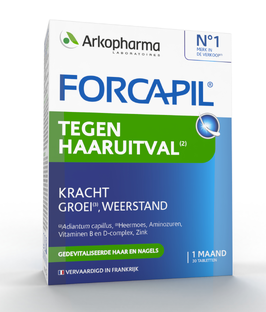 Arkopharma Forcapil Tegen Haaruitval Tabletten 30TB Arkopharma Forcapil Tegen Haaruitval Tabletten 30TB