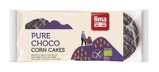 Lima Maïswafels Met Pure Choco 100GR