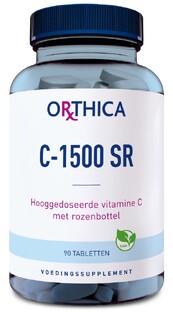 Orthica Vitamine C-1500 SR Tabletten 90TB  Orthica Vitamine C-1500 SR Tabletten 90TB