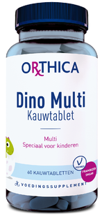 Orthica Dino Multivitaminen Kauwtabletten 60KTB Orthica Dino Multivitaminen Kauwtabletten 60KTB
