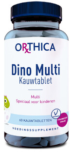 Orthica Dino Multivitaminen Kauwtabletten 60KTB