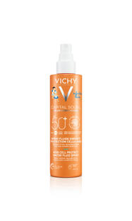 Vichy Cell Protect Fluïde Spray Kids SPF50+ - zonnebrand voor kinderen - voor lichaam en gezicht 200ML