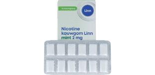 Linn Nicotine Kauwgom Mint 2mg 96ST