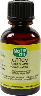 Nat-Ali Natuurlijk Aroma Citroen 30ML Nat-Ali Natuurlijk Aroma Citroen 30ML