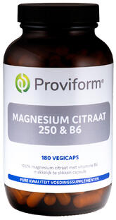Proviform Magnesium Citraat 250 mg & B6 Capsules 180VCP