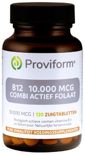 Proviform Vitamine B12 10.000 mcg Zuigtabletten 120ZTB
