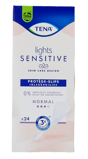 TENA Lights Inlegkruisjes Normal Gevoelige huid 24ST TENA Lights Inlegkruisjes Normal Gevoelige huid 24ST