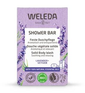 Weleda Shower Bar Lavender + Vetiver 75GR