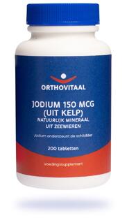 Orthovitaal Jodium 150 mcg (uit Kelp) Tabletten 200TB