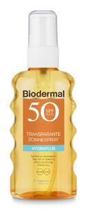 Biodermal Zonnebrand - Hydraplus - Transparante zonnespray - SPF 50 - 175ML