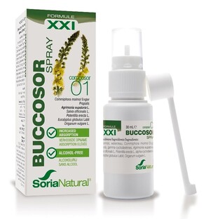 Soria Natural Buccosor Keel & Mondspray 30ML Soria Natural Buccosor Keel & Mondspray 30ML