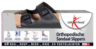 De Online Drogist Lucovitaal Orthopedische Sandaal Slippers Maat 37 1PR aanbieding