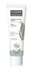 Cattier Green Clay Mask - Peppermint 100ML Cattier Green Clay Mask - Peppermint 100ML