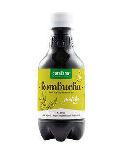 Purasana Kombucha Fresh Sparkling Fermented Tea Matcha Flavour 330ML Purasana Kombucha Fresh Sparkling Fermented Tea Matcha Flavour 330ML