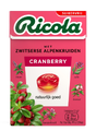 Ricola Kruidenpastilles Cranberry Suikervrij 50GR Ricola Kruidenpastilles Cranberry Suikervrij 50GR