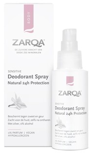 Zarqa Deodorant Spray Sensitive 50ML Zarqa Deodorant Spray Sensitive 50ML